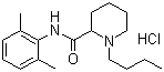 structure of CAS# 14252-80-3, Bupivacaine hydrochloride