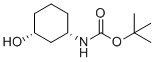 structure of CAS# 1425254-01-8, (1S,3R)-(3-Hydroxy-cyclohexyl)-carbamic acid tert-butyl ester