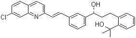 CAS 登录号：142569-70-8, 2-(2-(3-(2-(7-氯-2-喹啉基)-乙烯基苯基)-3-羟基丙基)苯基)-2-丙醇