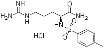 structure of CAS# 14279-64-2, N-Tosyl-L-arginine amide hydrochloride