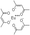 CAS # 14284-86-7, Europium tris(acetylacetonate), Europium(III) acetylacetonate, Tris(acetylacetonato)europium, Tris(acetylacetonato)europium(III)