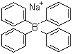四苯硼钠分子结构 (CAS 143-66-8)