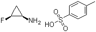 structure of CAS# 143062-84-4, (1R,2S)-2-氟环丙胺对甲苯磺酸盐