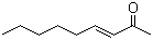structure of CAS# 14309-57-0, 3-壬烯-2-酮
