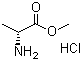Methyl D-alaninate hydrochloride molecular structure (CAS 14316-06-4)