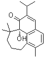 CAS # 143246-41-7, Microstegiol, (10aS)-8,9,10,10a-Tetrahydro-10a-hydroxy-6,10,10-trimethyl-2-(1-methylethyl)cyclohepta[de]naphthalen-1(7H)-one