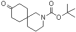 structure of CAS# 1434142-14-9, 9-Oxo-2-azaspiro[5.5]undecane-2-carboxylic acid 1,1-dimethylethyl ester