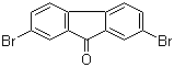 2,7-二溴-9-芴酮分子结构 (CAS 14348-75-5)