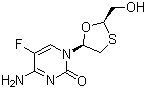 structure of CAS# 143491-57-0, 恩曲他滨