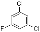 3,5-二氯氟苯分子结构 (CAS 1435-46-7)