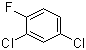 structure of CAS# 1435-48-9, 1,3-Dichloro-4-fluorobenzene