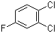 structure of CAS# 1435-49-0, 1,2-Dichloro-4-fluorobenzene