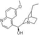 structure of CAS# 1435-55-8, Hydroquinidine