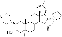CAS 登录号：143558-00-3, 罗库溴铵