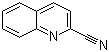 structure of CAS# 1436-43-7, Quinoline-2-carbonitrile