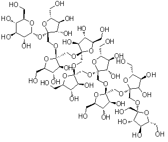 CAS # 143625-74-5, O-beta-D-Fructofuranosyl-(2→1)-O-beta-D-fructofuranosyl-(2→1)-O-beta-D-fructofuranosyl-(2→1)-O-beta-D-fructofuranosyl-(2→1)-O-beta-D-fructofuranosyl-(2→1)-O-beta-D-fructofuranosyl-(2→1)-O-beta-D-fructofuranosyl-(2→1)-beta-D-fructofuranosyl alpha-D-glucopyranoside