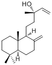 structure of CAS# 1438-62-6, 13-Epimanool