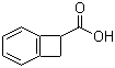 Benzocyclobutyl-1-carboxylic acid molecular structure (CAS 14381-41-0)