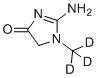 structure of CAS# 143827-20-7, Creatinine-(methyl-d3)
