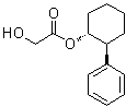 CAS 登录号：143843-06-5, (1R,2S)-2-苯基环己基羟基乙酸酯