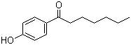 structure of CAS# 14392-72-4, 4-Hydroxyheptanophenone