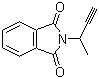 N-(1-Methyl-2-propynyl)phthalimide molecular structure (CAS 14396-89-5)