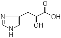 structure of CAS# 14403-45-3, L-beta-Imidazolelactic acid