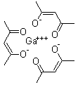 structure of CAS# 14405-43-7, Tris(acetylacetonato)gallium