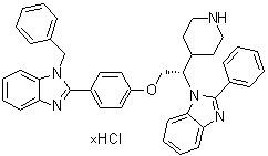 structure of CAS# 1440898-82-7, Deltarasin hydrochloride (1:?)