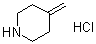 structure of CAS# 144230-50-2, 4-Methylenepiperidine hydrochloride