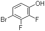 structure of CAS# 144292-32-0, 4-Bromo-2,3-difluorophenol