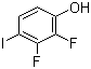 2,3-Difluoro-4-iodophenol molecular structure (CAS 144292-40-0)
