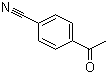 对氰基苯乙酮分子结构 (CAS 1443-80-7)