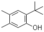 CAS 登录号：1445-23-4, 2-叔丁基-4,5-二甲基苯酚