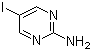 2-氨基-5-碘嘧啶分子结构 (CAS 1445-39-2)