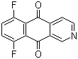 structure of CAS# 144511-13-7, 6,9-Difluorobenz[g]isoquinoline-5,10-dione