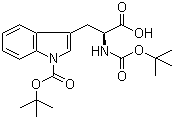 structure of CAS# 144599-95-1, N-Boc-N'-Boc-L-tryptophan