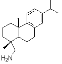 structure of CAS# 1446-61-3, (+)-Dehydroabiethylamine
