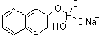 structure of CAS# 14463-68-4, 2-Naphthol dihydrogen phosphate monosodium salt