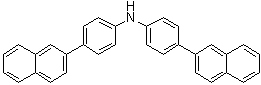 structure of CAS# 1446448-94-7, 4-(2-Naphthalenyl)-N-[4-(2-naphthalenyl)phenyl]benzenamine