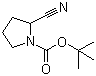 structure of CAS# 144688-70-0, 1-N-Boc-2-pyrrolidinonitrile