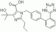 structure of CAS# 144689-24-7, Olmesartan