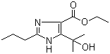 structure of CAS# 144689-93-0, Ethyl 4-(1-hydroxy-1-methylethyl)-2-propyl-imidazole-5-carboxylate