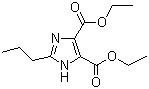 structure of CAS# 144689-94-1, Diethyl 2-propylImidazoledicarbonate