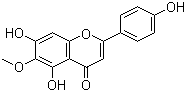 structure of CAS# 1447-88-7, Hispidulin