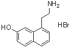 CAS 登录号：144705-51-1, 8-(2-氨基乙基)-2-萘酚氢溴酸盐