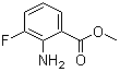 structure of CAS# 144851-82-1, 2-氨基-3-氟苯甲酸甲酯