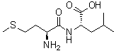 L-Methionyl-L-leucine molecular structure (CAS 14486-16-9)