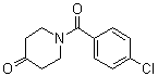 structure of CAS# 144947-47-7, 1-(4-氯苯甲酰基)-4-哌啶酮