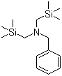 structure of CAS# 144964-17-0, N,N-Bis[(trimethylsilyl)methyl]benzenemethanamine